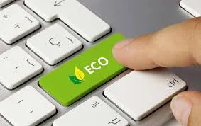 touche de clavier avec écrit eco, faisant référence à l'eco conception d'un site web