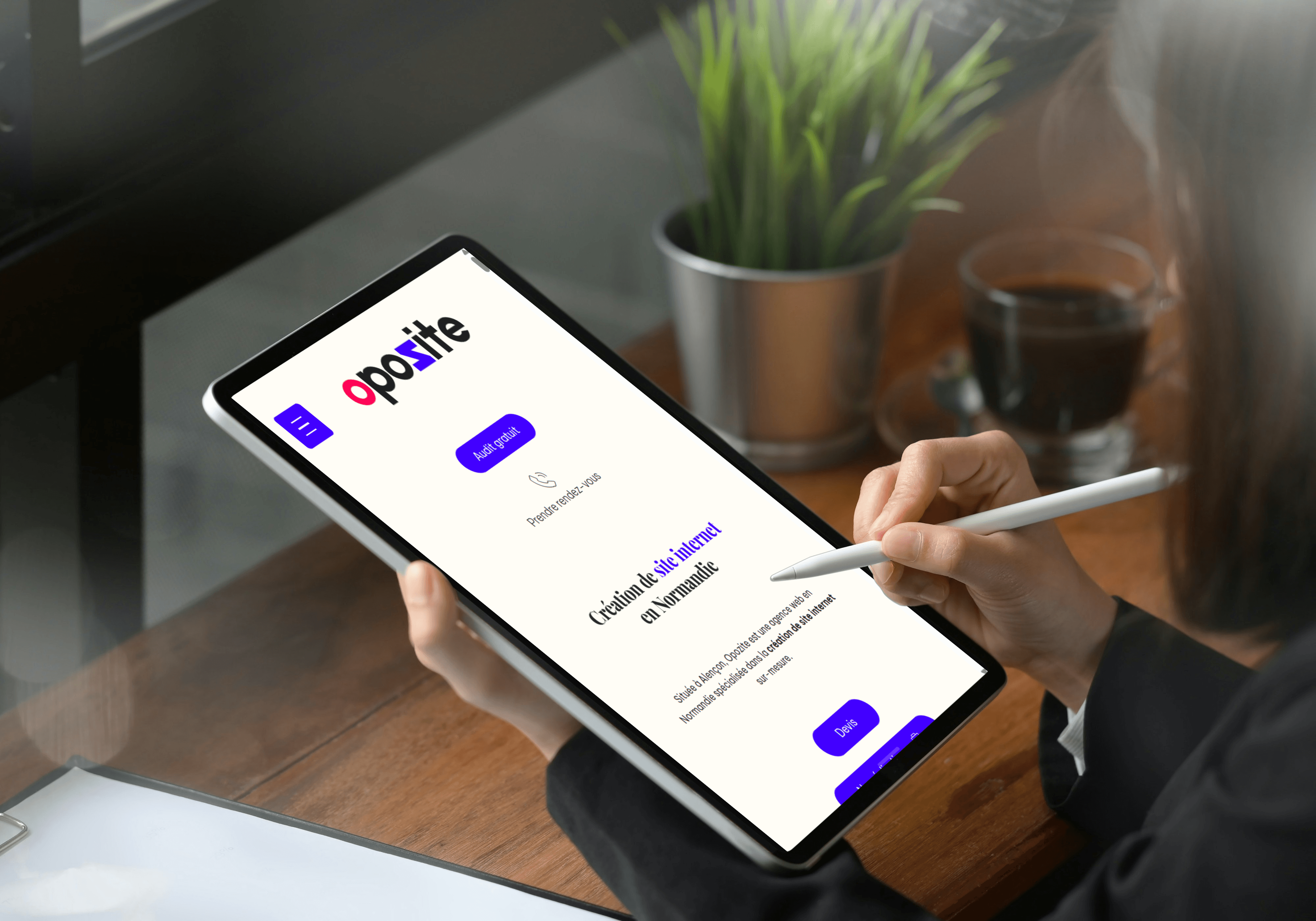 Page d'accueil Opozite