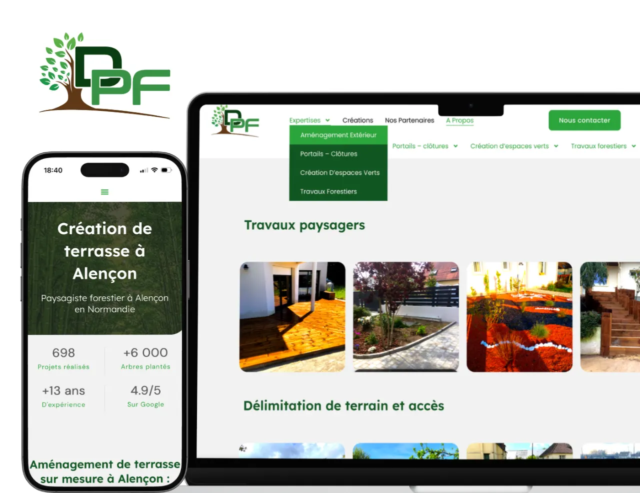 projet site internet damien paysage forestier.webp